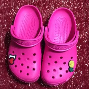 Unisex / Classic Crocs they are missing the jibbitz!